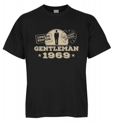 Limited Edition Gentleman 1969 T-Shirt Bio-Baumwolle