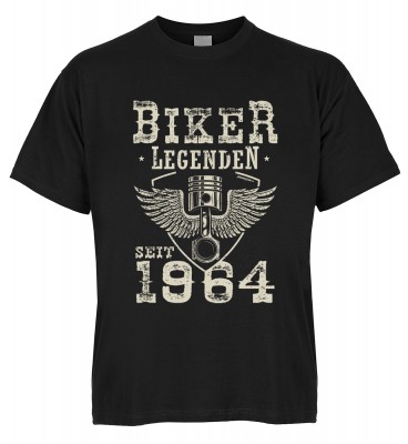 Biker Legenden seit 1964 T-Shirt Bio-Baumwolle