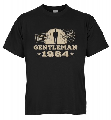 Limited Edition Gentleman 1984 T-Shirt Bio-Baumwolle