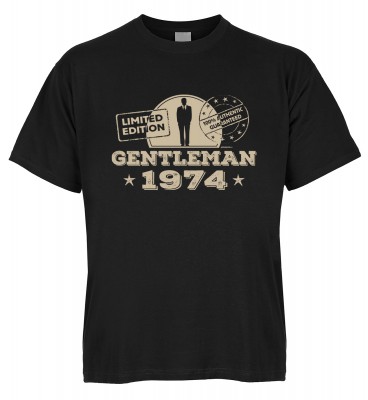 Limited Edition Gentleman 1974 T-Shirt Bio-Baumwolle