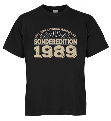 Gut erhaltenes Exemplar Sonderedition 1989 T-Shirt Bio-Baumwolle