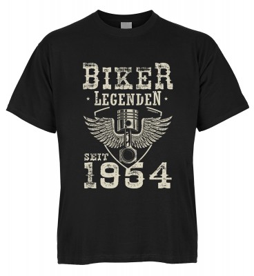 Biker Legenden seit 1954 T-Shirt Bio-Baumwolle