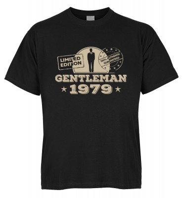 Limited Edition Gentleman 1979 T-Shirt Bio-Baumwolle
