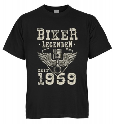 Biker Legenden seit 1959 T-Shirt Bio-Baumwolle