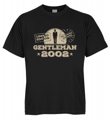 Limited Edition Gentleman 2002 T-Shirt Bio-Baumwolle
