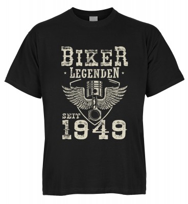 Biker Legenden seit 1949 T-Shirt Bio-Baumwolle