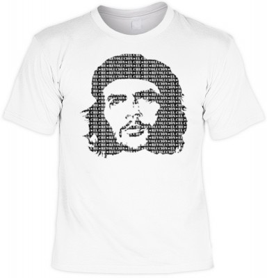 Top Qualität! HK_UCA_02_12105-P8 mit dem Motiv: <br><b>Revolution T-Shirt Che Guevara in weiss</b>,fällt sofort ins Auge und sorgt für einen gelungenen Auftritt.<br><br>T-shirt namenhafter Hersteller in bester Qualität, wie <b>Stedman</b> oder <b>Fruit of