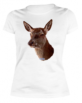 Damen Reh T-Shirt für Jägerin