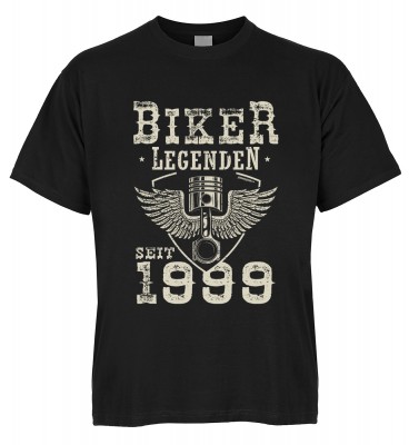 Biker Legenden seit 1999 T-Shirt Bio-Baumwolle