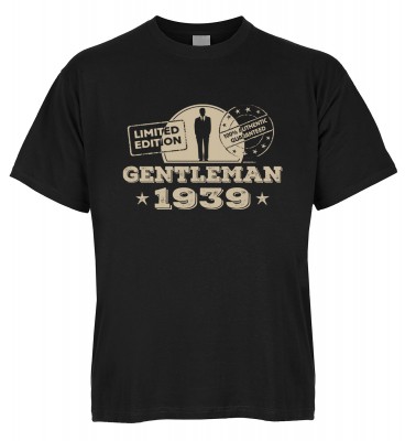 Limited Edition Gentleman 1939 T-Shirt Bio-Baumwolle