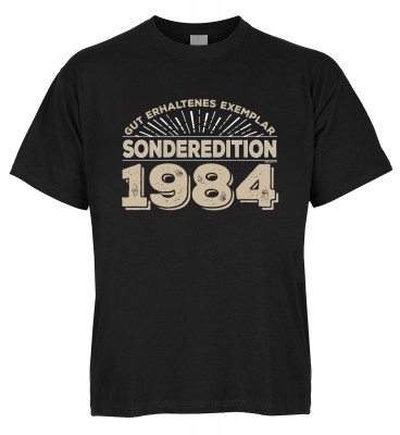 Gut erhaltenes Exemplar Sonderedition 1984 T-Shirt Bio-Baumwolle