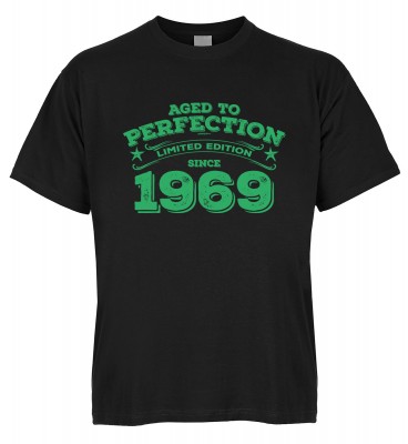 Aged to perfection Limited Edition since 1969 T-Shirt Bio-Baumwolle