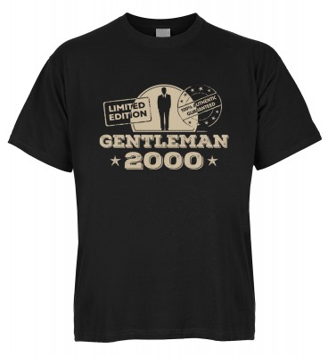 Limited Edition Gentleman 2000 T-Shirt Bio-Baumwolle